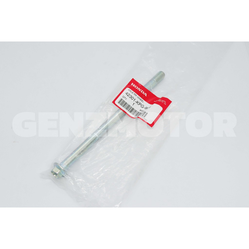 แกนล้อหน้า CBR150R คาร์บู เพลาล้อหลัง WAVE100 WAVE125 R S X WAVE125I แท้ศูนย์ 42301-KPG-900 ⚡️พร้อมส