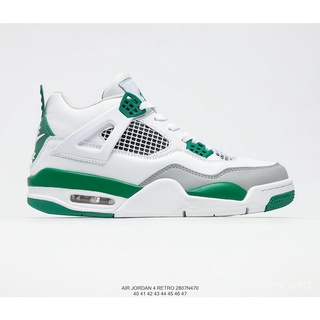 Nike Air Jordan 4 Retro รองเท้าบาสเก็ตบอล Aj4 5QES