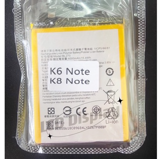 แบตเตอรี่ Lenovo K6 Note/K8 Note BL270 แบตเตอรี่ Lenovo K6 Note,K8 Note