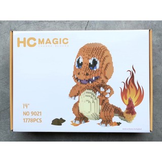 เลโก้ไซส์จัมโบ้ HC Magic 9021 Pokemon Charmander 1778pcs