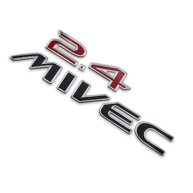 logo 2.4 MIVEC โลโก้ 2.4mivec Mitsubishi Space Wagon งานเรซิ่น พร้อมกาว Size : 16cm*5cm*0.2cm