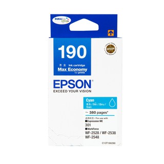 ตลับหมึกอิงค์เจ็ท สีฟ้า Epson T190290/Cyan inkjet cartridge Epson T190290