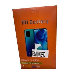 แบตเตอรี่ Xiaomi Redmi Note 9s / Redmi Note 9 Pro BN52 Battery For Xiaomi Redmi Note 9 Pro / Note 9s รับประกัน 6 เดือน