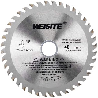 Uxcell : UXC40T* ใบเลื่อย 4 inches Circular Saw Blade