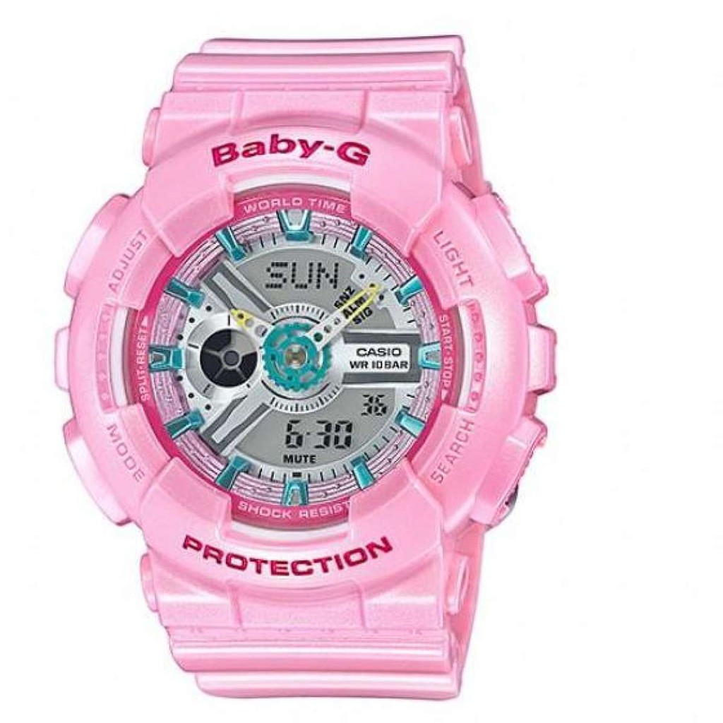 Casio Baby-G รุ่น BA-110CA-4ADR นาฬิกาข้อมือผู้หญิง รุ่น BA-110CA-4ADR-Pink