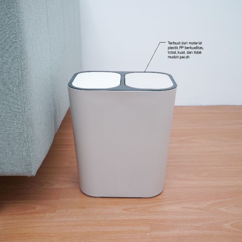 ถังขยะฝาคู่ Roxanne*