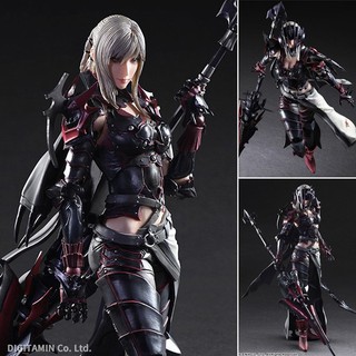 Square Enix งานแท้ ฟิกม่า Figma Figure ฟิกเกอร์ โมเดล Play Arts Kai Final Fantasy XV ไฟนอลแฟนตาซี Aranea Highwind Ver