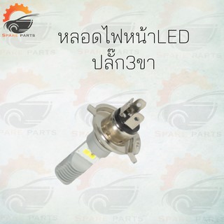 หลอดไฟหน้า LED สีขาว MOTORCYCLE HEADLAMPS (มีให้เลือก3แบบ)