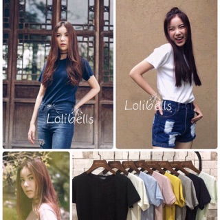 เสื้อคอกลมผ้าสวย 🎉Lolibells🎉