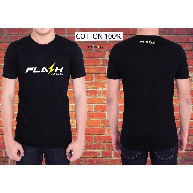 เสื้อ Flash Express ผ้าcotton