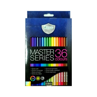 สีไม้ยาว 36 สี ตรา Master Art รุ่น Master Series Coloured Pencils