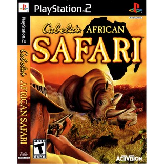 แผ่นเกมส์ Cabelas African Safari PS2 Playstation2 คุณภาพสูง ราคาถูก