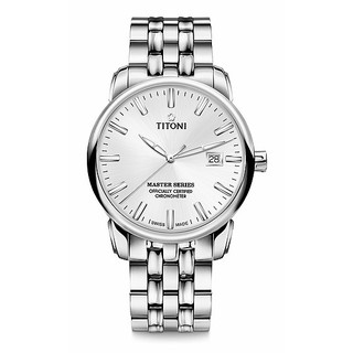 Titoni Luxury Gents Watch - Master Series Model: 83188 S-575