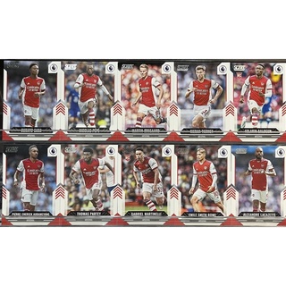 Panini Score Premier League 2021-22 การ์ดทีม Arsenal