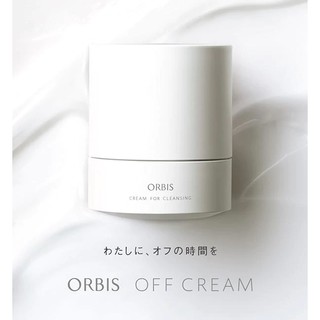 ✈ครีมล้างหน้าเนื้อบางเบา  Orbis Off Cream 100g