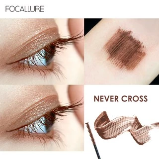 Focallure มาสคาร่า ขนแปรงขนาดเล็ก ยาว 3 มม มาสคาร่าขนตาหนา ธรรมชาติ กันน้ำ ติดทนนาน ไม่หลุดง่าย