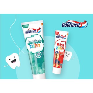 ยาสีฟันเด็ก Odol med 3 , Elmex , Dontodent Junior และ Odol-med3 Extreme Clean สำหรับผู้ใหญ่ จากเยอรมัน