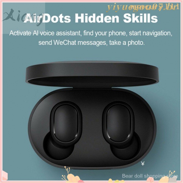 หูฟังบลูทูธไร้สาย A6S Redmi Airdots Tws A6S PKI7S I12 I14 I13 Y30 Y50 Y68 B5 B9 CK5 V9 G11 XT11 F9-5