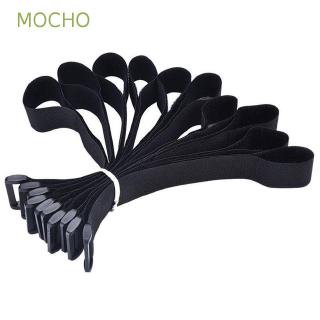 mocho สายรัดไนลอน สีดํา สำหรับรัดกระเป๋าเดินทาง ผ้าใบคลุมรถบรรทุก อเนกประสงค์