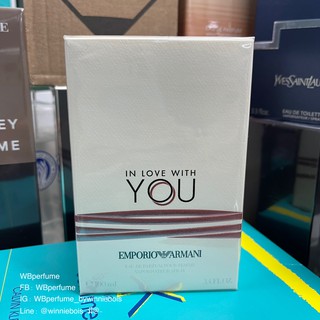 น้ำหอมแท้100% Emporio Armani In Love with you EDP 100ml