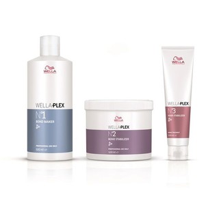 Wella Plex set 1,2 ขนาด 100 ml.ซ่อมแซมผมเสียพร้อมปรับค่า PH ( ที่เค้าว่าดีกว่า olaplex พร้อมเทคนิคการใช้งาน. คุ้มสุดๆ!!)