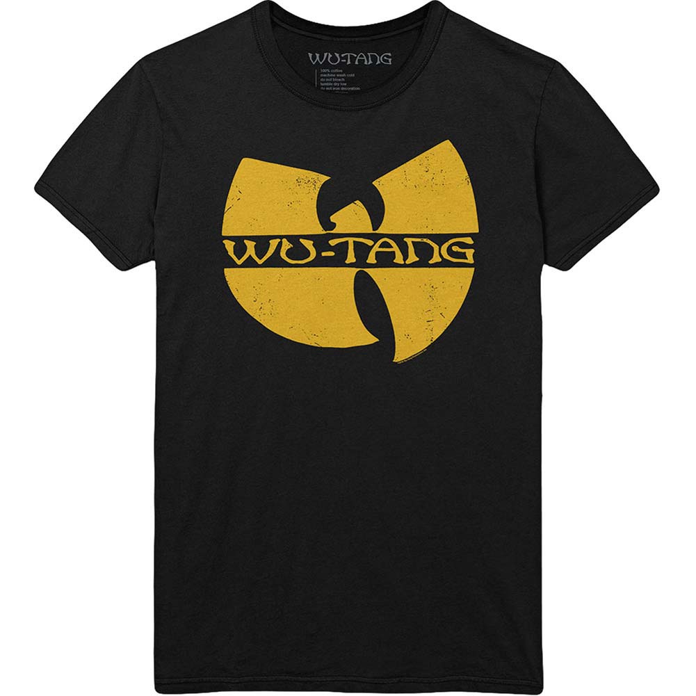 WU TANG CLAN Band T-Shirt Vintage Retro Logo - Regular & Boxy เสื้อยืด Unisex Merchanded Band Shirt