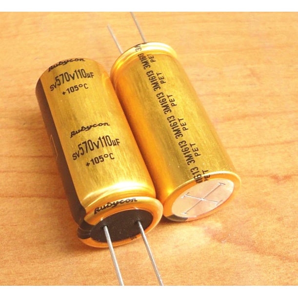 Rubycon Capacitor 110uF 570V - ของแท้