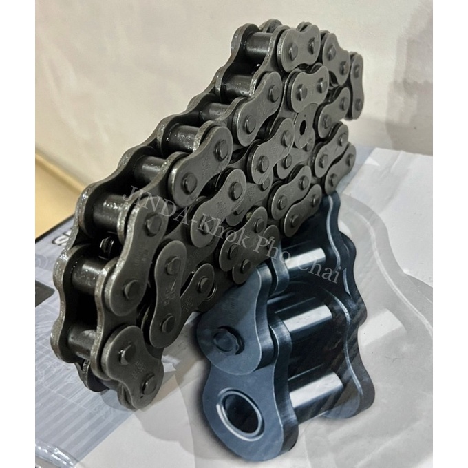 โซ่ เบอร์ 80 (46 ข้อ) พร้อมข้อต่อโซ่ เต็มข้อ โซ่โรตารี่ โซ่ใช้งานทั่วไป - รูปที่ 7