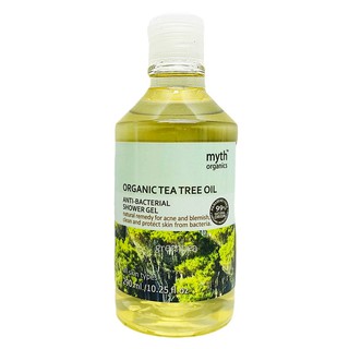 Myth สบู่เหลวออร์แกนิคทีทรีออยล์  290 มล./Organic Tea tree oil Anti bacteria Shower gel  Myth 290 ml