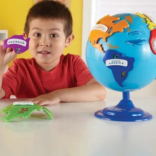 [อายุ 3+] ลูกโลกถอดประกอบสำหรับเด็ก (Puzzle Globe) [Learning Resources]