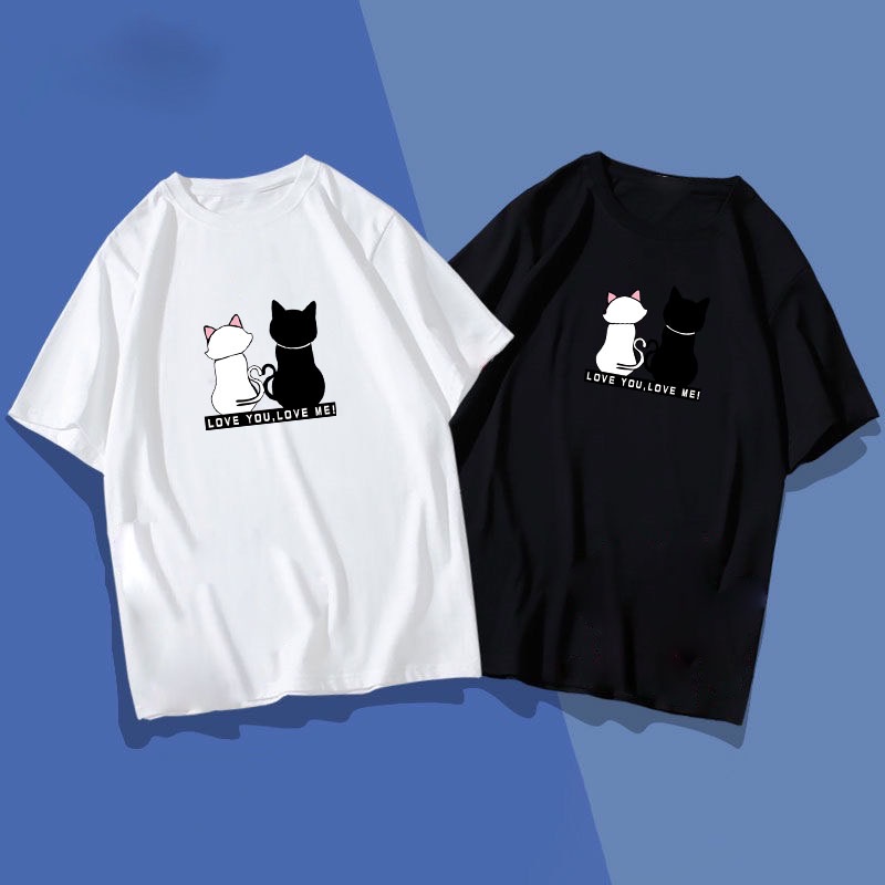 เสื้อทีเชิร์ตเสื้อยืดคอกลมแฟชั่นSportขาว-ดำ พร้อมส่ง T-338