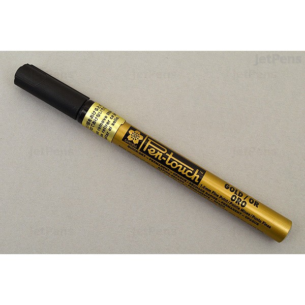 ปากกาเพ้นท์ F 1.0 mm หัวเล็ก Sakura Pen-Touch Paint Marker สีทอง/สีเงิน/สีขาว XPMK ราคา ถูกที่สุด ดีลบีเคเค แกลเลอรีภาพที่ 3