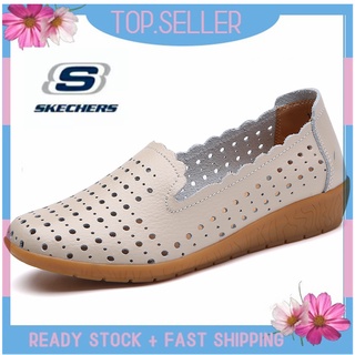 [พร้อมส่ง] *Skechers__go Walk Arch Fit รองเท้าแตะโลฟเฟอร์ ส้นแบน แบบสวม สําหรับผู้หญิง ผู้ชาย