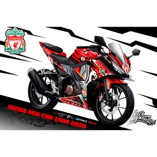 สติ๊กเกอร์แต่งลายรถ Honda All New CBR 150R ลาย LIVERPOOL FC