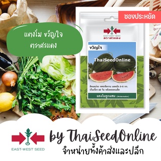 VP3 ซฟ เมล็ดพันธุ์ แตงโมลูกผสม ขวัญใจ 10เมล็ด ตราศรแดง Watermelon