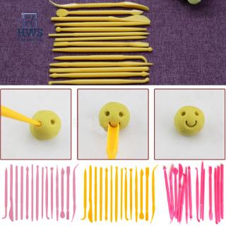 〖HWS✈〗New 14pcs Mini Plastic Crafts Clay Modeling Tool for Shaping and Sculpting