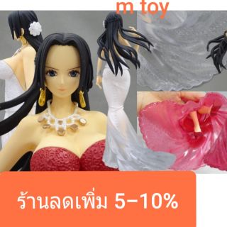 ฟิกเกอร์แท้ JP มือ1   แมวทอง Banpresto One Piece LADY EDGE WEDDING Boa Hancock  สีขาว