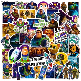 Z&amp;m❀ สติกเกอร์ Buzz Lightyear ❀ สติกเกอร์ Toy Story กันน้ํา สําหรับตกแต่งของเล่น 50 ชิ้น ต่อชุด