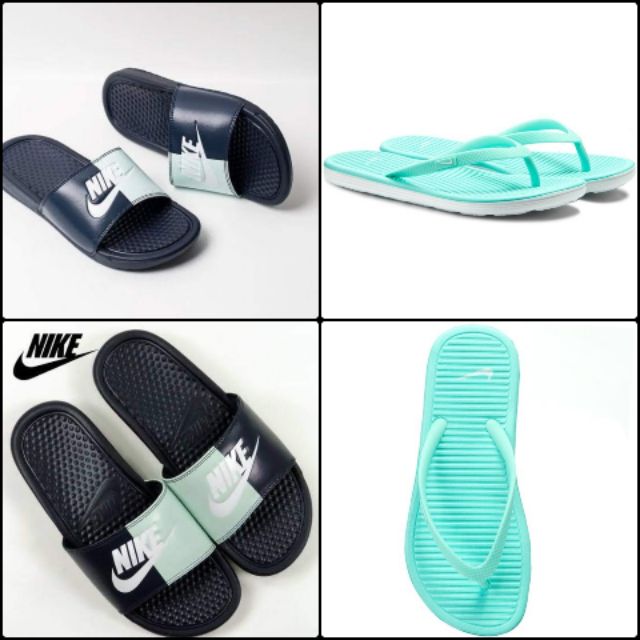ของแท้ล้าน% รองเท้าแตะ nike กันลื่น เนื้อนุ่มสีสวย