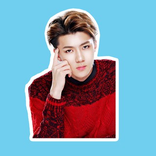 สติ๊กเกอร์ สติ๊กเกอร์ไดคัท สติ๊กเกอร์กันน้ำ สติ๊กเกอร์ติดรถ Sehun เซฮุน เอ็กโซ