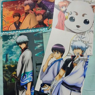 โปสการ์ด เซ็ต 4 รูปภาพ อนิเมะ กินทามะ การ์ตูน ญี่ปุ่น JAPAN Anime Gintama Manga Cartoon postcard Photo set