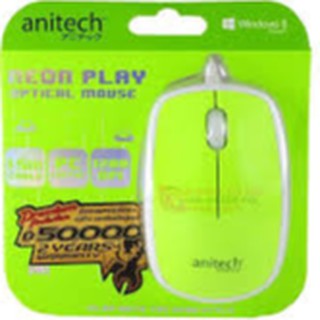 Anitech Optical Mouse รุ่น A541 -BL