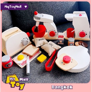 MyToy ของเล่นไม้ ชุดทำอาหาร ชุดครัว เครื่องครัว บทบาทสมมุต