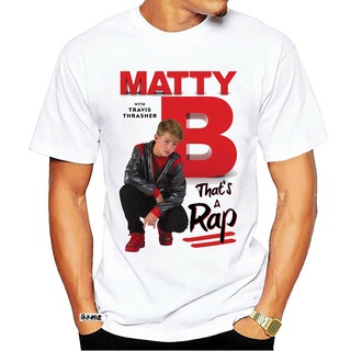 เสื้อยืด พิมพ์ลาย Flesiciate Matty B Thats A Rap สไตล์เรโทร สําหรับผู้ชาย 4197A 427950Size S-5XL