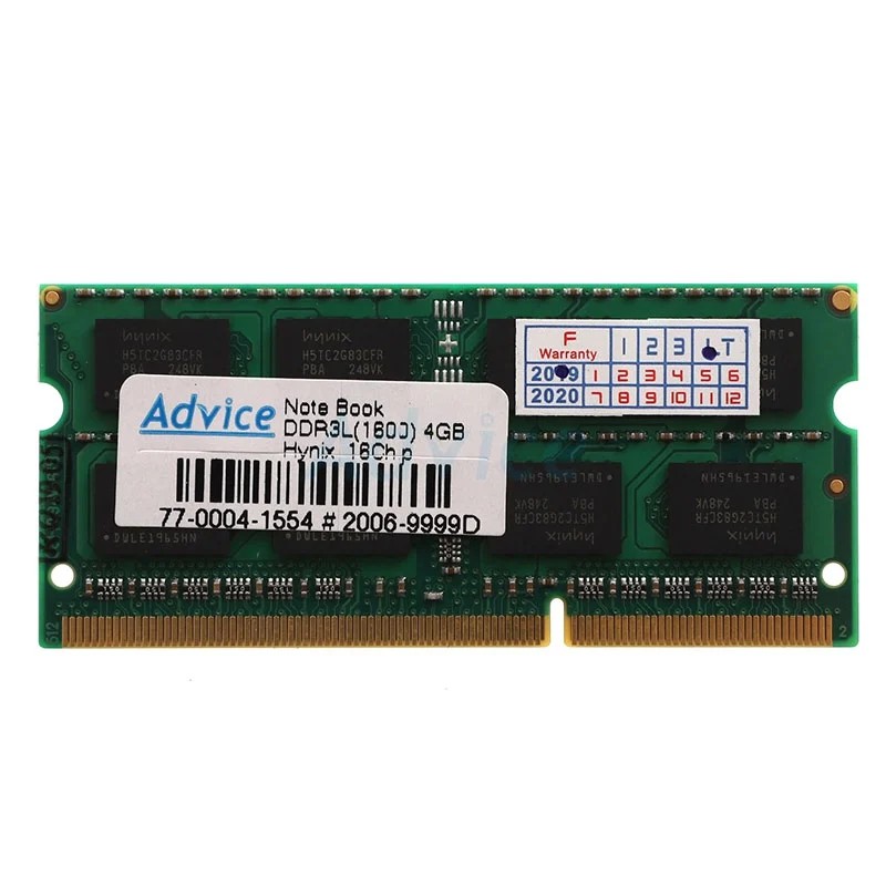RAM DDR3L(1600, NoteBook) 4GB Hynix 16 Chip