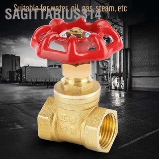 Sagittarius314 Dn15 วาล์วประตูทองเหลือง Bspp G1/2 232Psi สําหรับน้ํา น้ํามัน แก๊ส