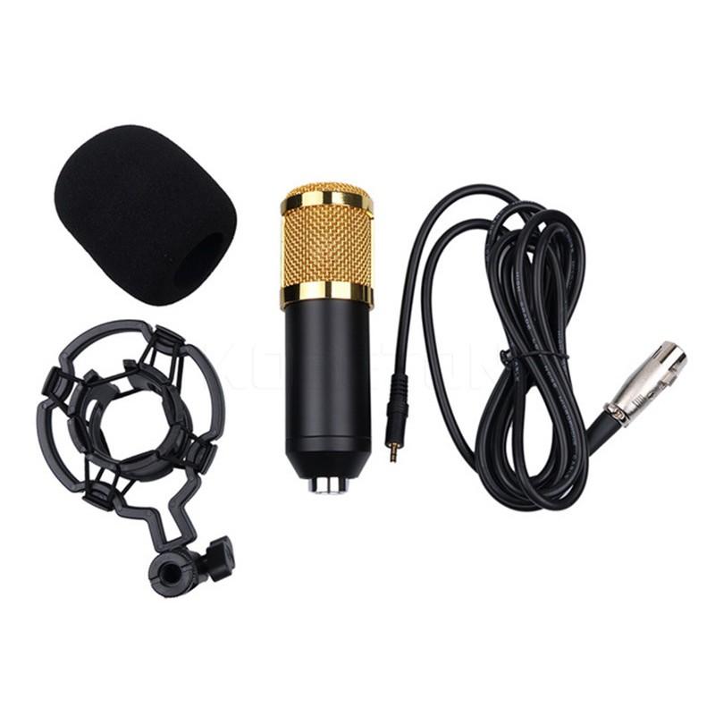 คอนเดนเซอร์ไมโครโฟน BM800 ไมโครโฟนสดระดับมืออาชีพ Condenser microphone BM800 Professional live microphone
