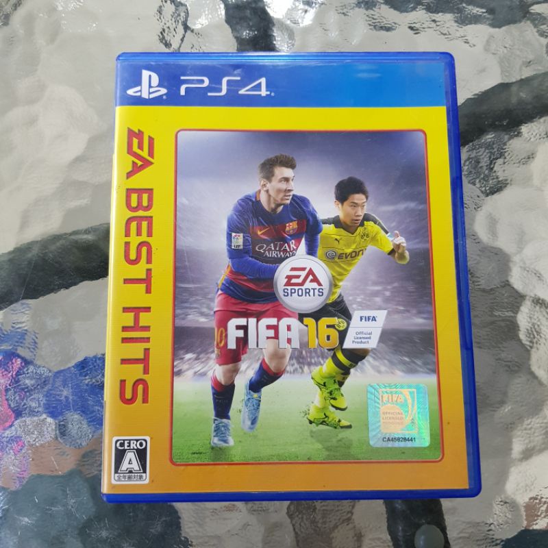 แผ่น PS4 FIFA 16 (Japan)(สินค้ามือสอง)(พร้อมจัดส่ง)