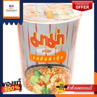 มาม่าคัพหมี่ ต้มยำกุ้ง 60ก.MAMA CUP INST.NOODLE TOMYUM KUNG 60 G.