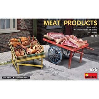 Scale Model MiniArt 1/35 MI35649 MEAT PRODUCTS